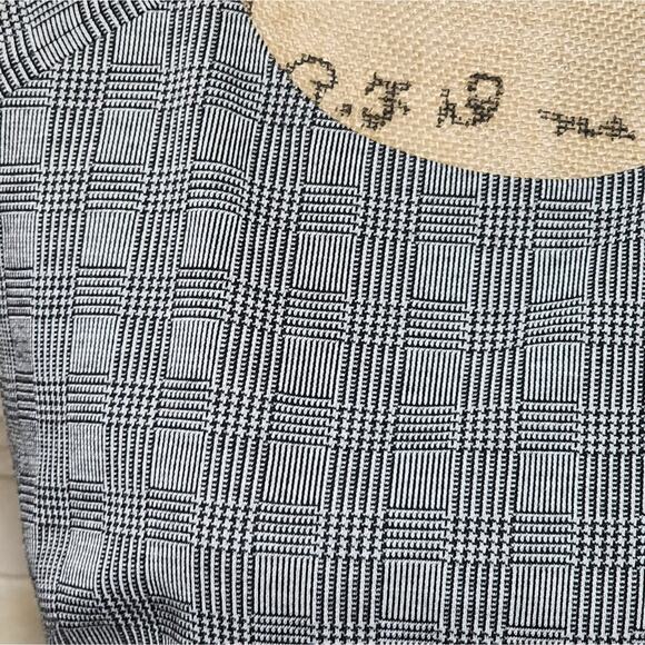 Vince Camuto Academia grey peplum blouse size medium - Picture 4 of 7